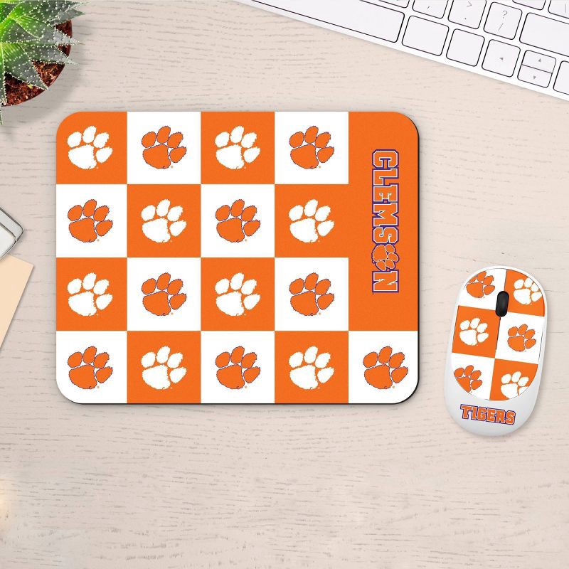 slide 2 of 3, NCAA Clemson Tigers Mouse and Mousepad Set: USB-A Wireless Technology, 1 ct