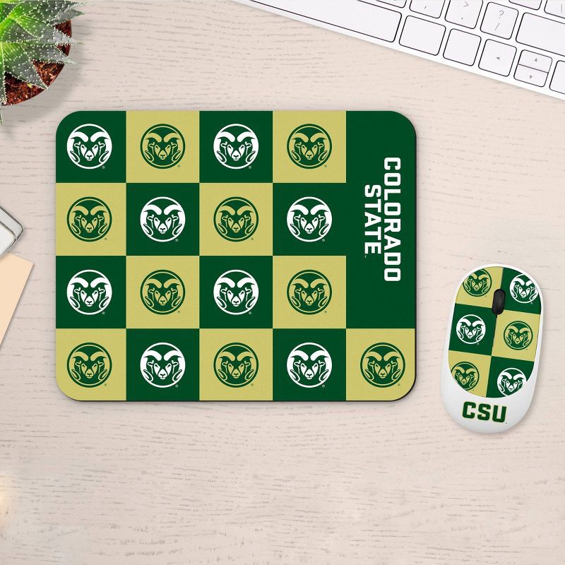 slide 2 of 3, NCAA Colorado State Rams Mouse and Mousepad Set, 1 ct