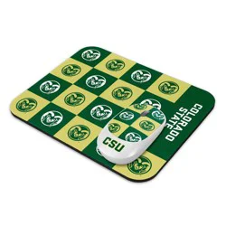 NCAA Colorado State Rams Mouse and Mousepad Set: USB-A Connection, Radio Frequency Wireless Technology, Home Use