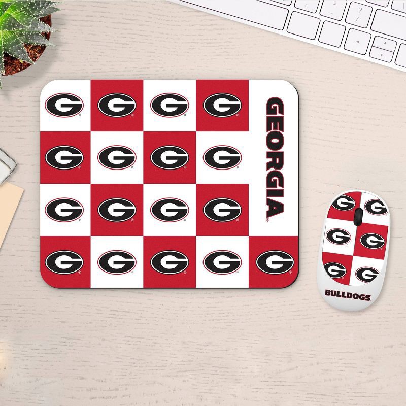slide 2 of 3, NCAA Georgia Bulldogs Mouse and Mousepad Set: USB-A Wireless Radio Frequency, 1 ct