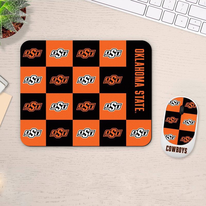 slide 2 of 3, NCAA Oklahoma State Cowboys Mouse and Mousepad Set: USB-A Wireless Technology, 1 ct