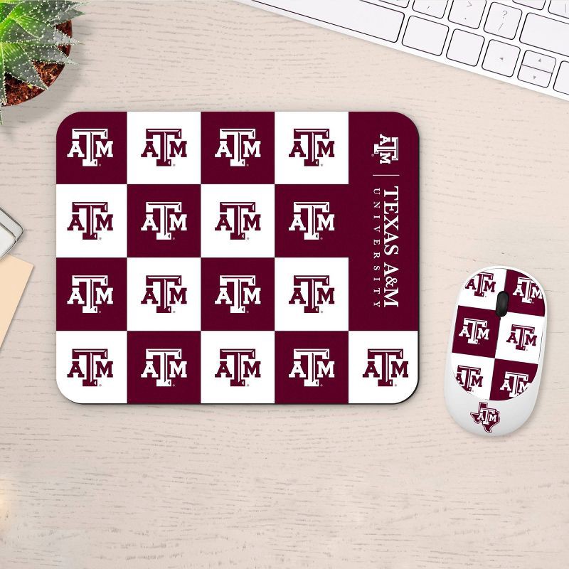 slide 2 of 3, NCAA Texas A&M Aggies Mouse and Mousepad Set: USB-A Wireless for Home Use, 1 ct