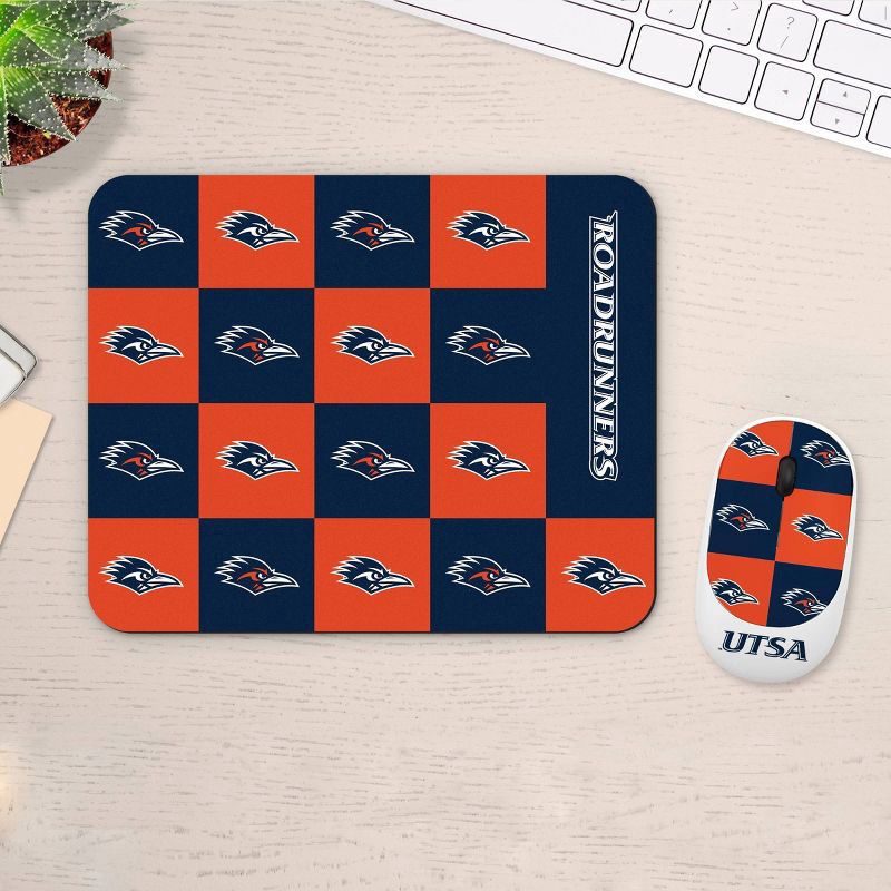 slide 2 of 3, NCAA UTSA Roadrunners Mouse and Mousepad Set: USB-A, Radio Frequency, Home Use, 1 ct