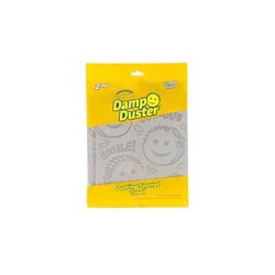 Scrub Daddy Damp Duster Towel - 2ct: Foam Material