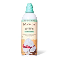 Coconut Whipped Non-Dairy Topping - 6.5oz - Favorite Day™