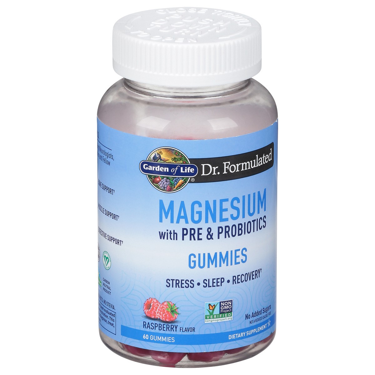 slide 8 of 9, Garden of Life Magnesium With Pre & Probiotics Gummies, 1 ct