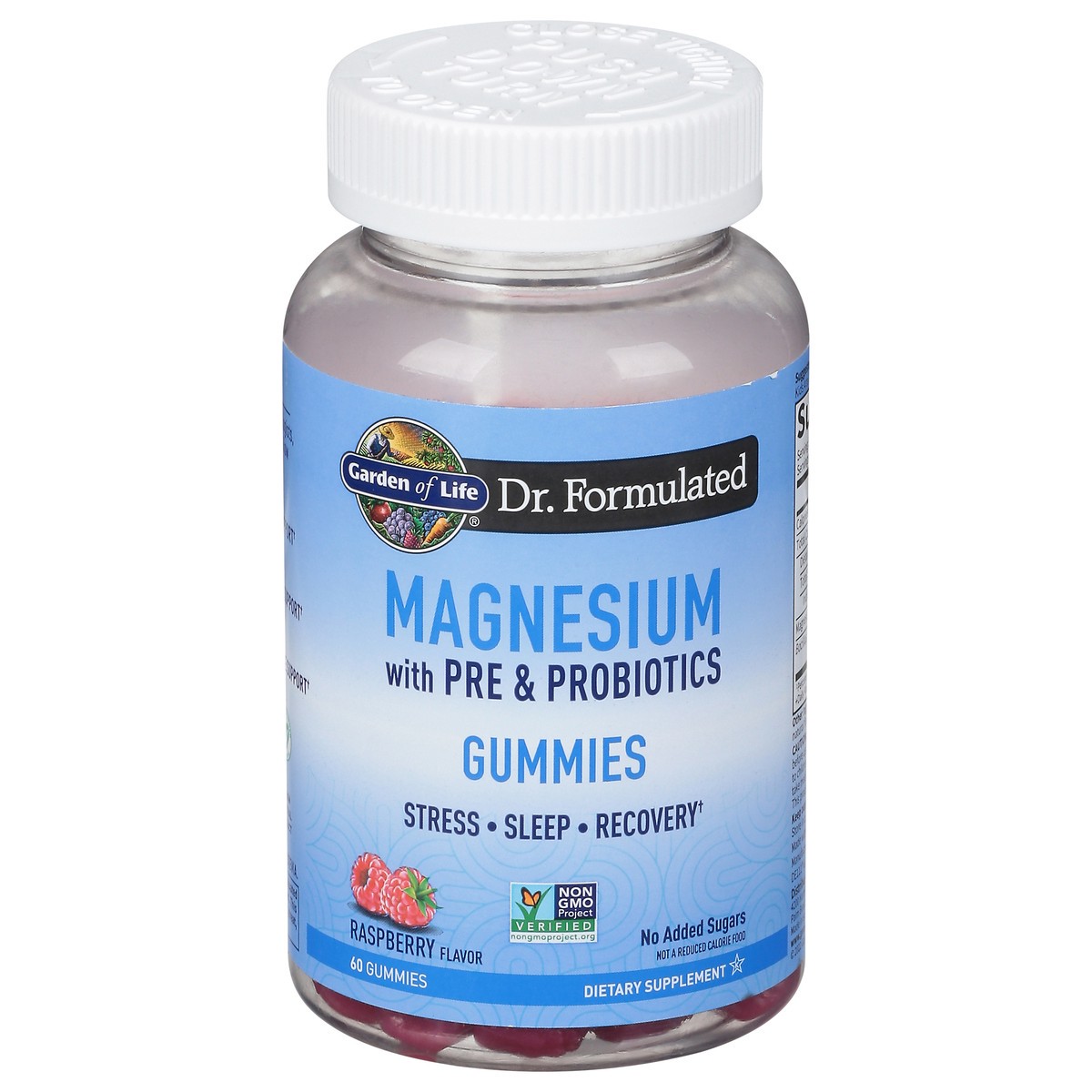slide 1 of 9, Garden of Life Magnesium With Pre & Probiotics Gummies, 1 ct