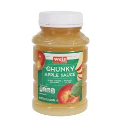Weis Quality Chunky Apple Sauce
