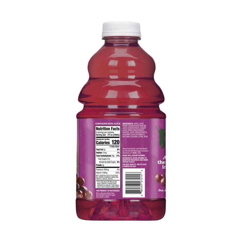 slide 3 of 4, Juicy Juice 100% Juice, Grape, 48 FL OZ Bottle, 48 oz