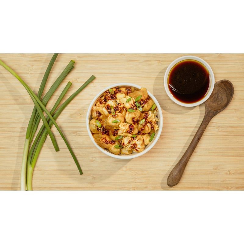 slide 5 of 5, Tattooed Chef Vegan Frozen Chili Crunch Wonton Bowl - 8oz, 8 oz