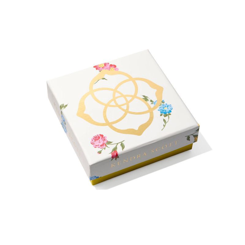 slide 4 of 4, Kendra Scott Cassie Pendant Necklace - Rose Quartz: 14K Gold Over Brass, Lobster Claw Clasp, 19" Length, 1 ct