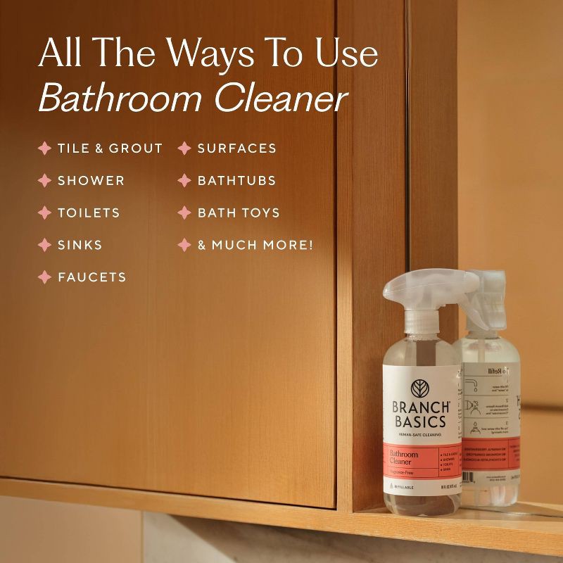 slide 4 of 11, Branch Basics Fragrance-Free Bathroom Cleaner - 16 fl oz, 16 fl oz