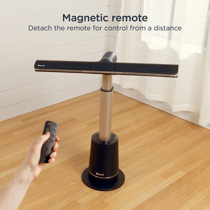 slide 10 of 13, Shark TurboBlade Ultra-Powerful Bladeless Tower Fan, High-Performance Cooling Upto 80ft TF202S, 80 ft