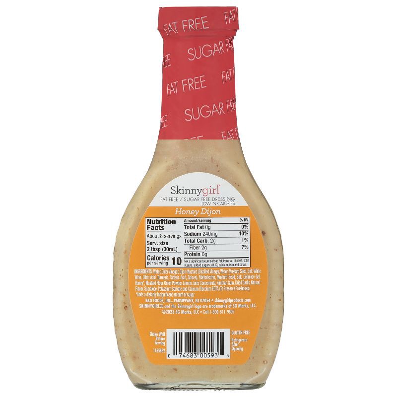 slide 7 of 12, Skinnygirl Gluten-Free Honey Dijon Dressing - 8 fl oz, 8 fl oz