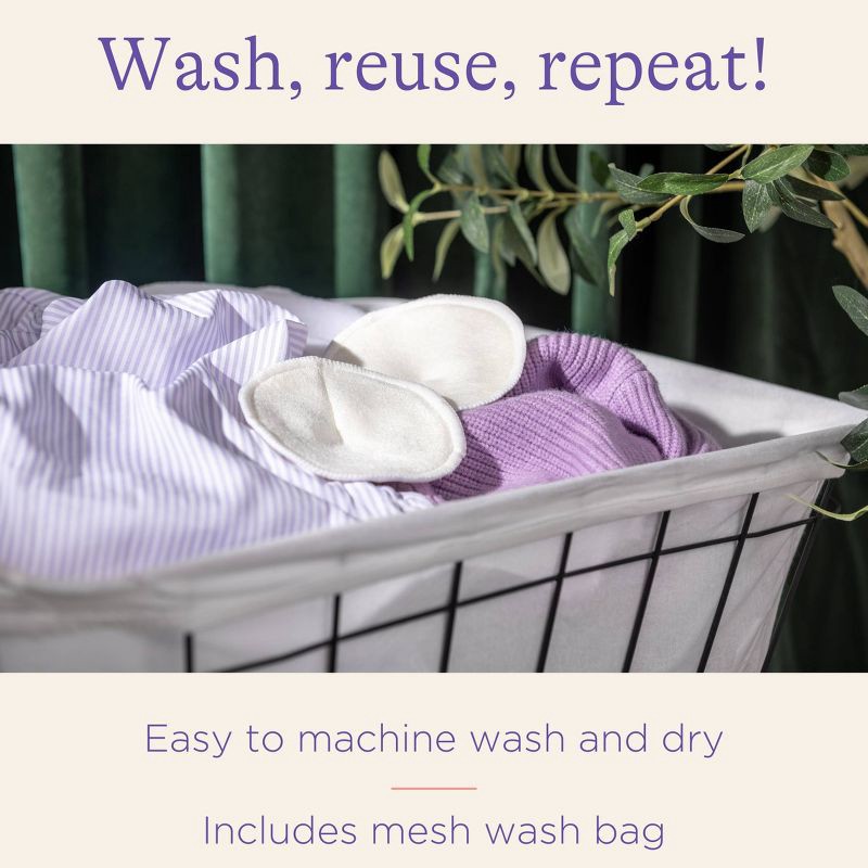 slide 5 of 8, Lansinoh Washable Nursing Pads- 10ct, 10 ct