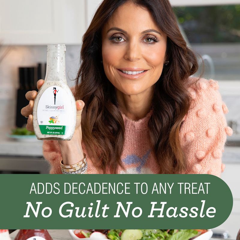 slide 7 of 13, Skinnygirl Gluten-Free Poppyseed Dressing - 8 fl oz, 8 fl oz