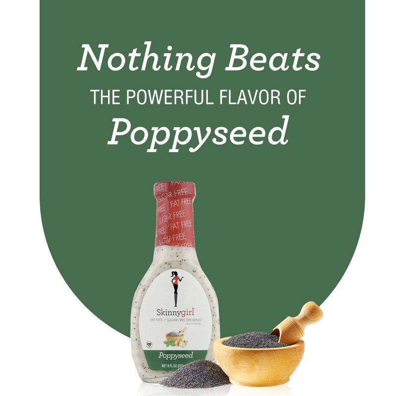 slide 9 of 13, Skinnygirl Gluten-Free Poppyseed Dressing - 8 fl oz, 8 fl oz