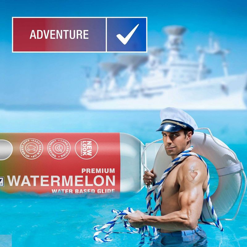 slide 6 of 7, SWISS NAVY 4in1 Playful Personal Lubricant - Watermelon - 3oz, 3 oz