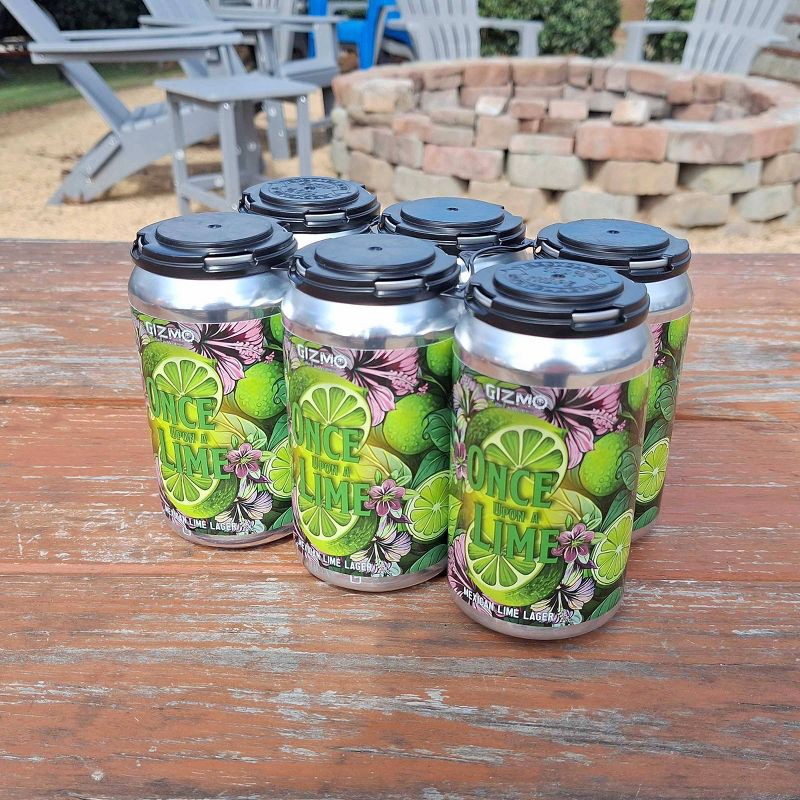 slide 3 of 3, Gizmo Brew Works Once Upon A Lime Lager Beer - 6pk/12 fl oz Cans, 6 ct; 12 fl oz