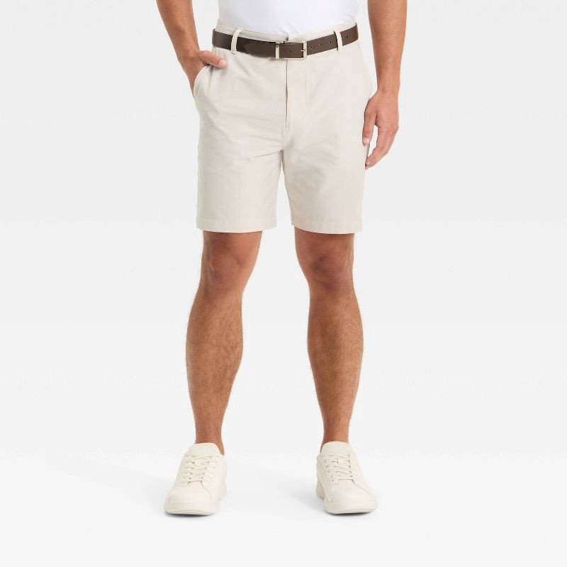 slide 1 of 3, Men's Golf Shorts 7" - All In Motion™ Beige 34, 1 ct