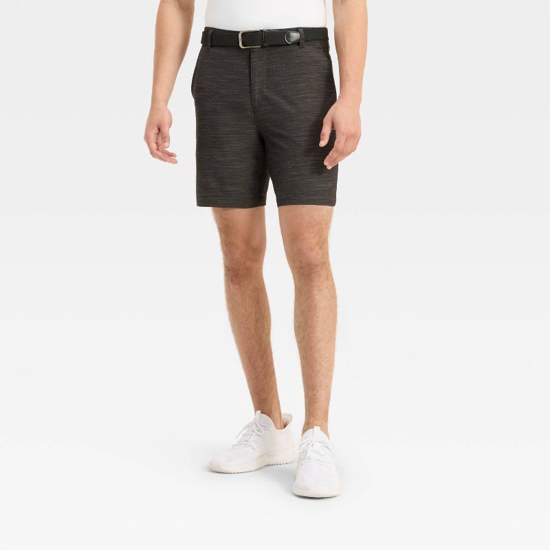 slide 1 of 3, Men's Golf Shorts 7" - All In Motion™ Black 32, 1 ct