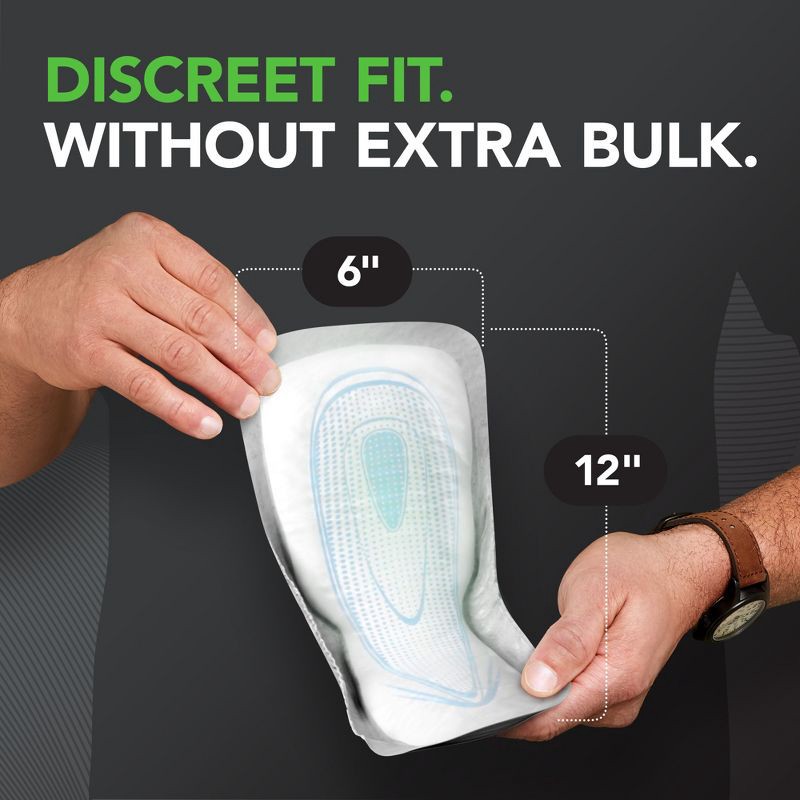 slide 4 of 9, Depend Incontinence Guards Pads for Men - Maximum Absorbency - 84ct, 84 ct