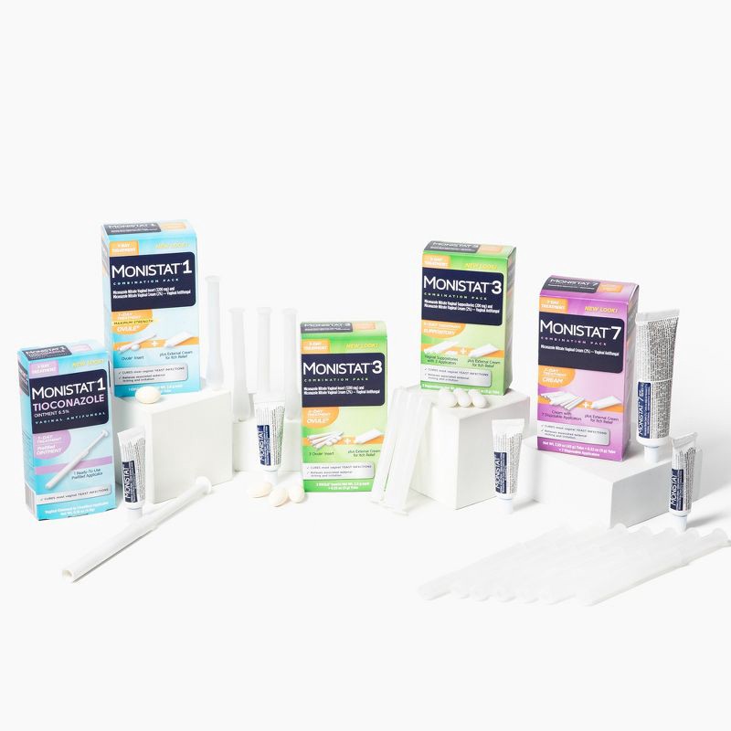 slide 2 of 9, Monistat 1-Dose Yeast Infection Treatment, Prefilled Antifungal Applicator - 0.16oz, 0.16 oz