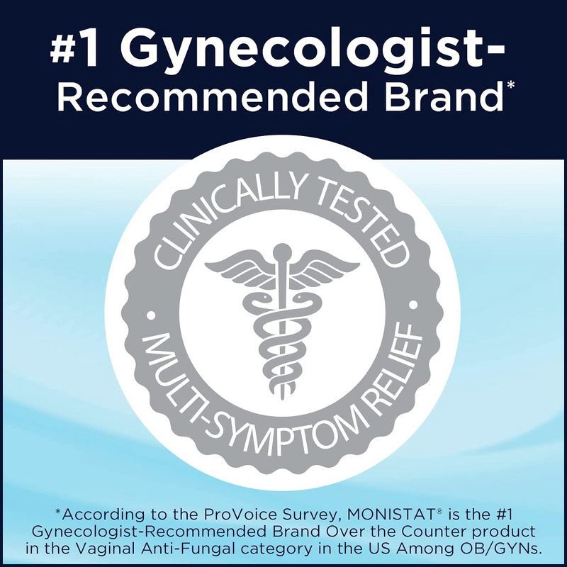 slide 5 of 9, Monistat 1-Dose Yeast Infection Treatment, Prefilled Antifungal Applicator - 0.16oz, 0.16 oz