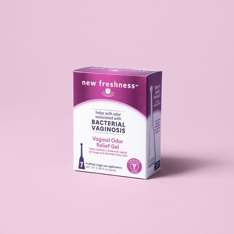 slide 2 of 8, New Freshness Odor Relief BV Gel - 1.69fl oz, 1.69 fl oz
