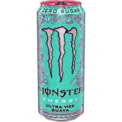 Monster Energy Ultra Vice Guava Energy Drink - 16 fl oz Can