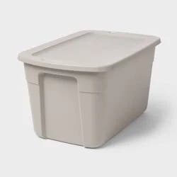 30gal Storage Tote Gray - Brightroom™