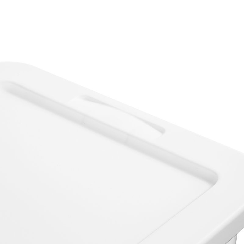 slide 9 of 11, 41qt Clear Under Bed Storage Box White - Brightroom™, 41 qt
