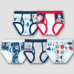 Marvel Boys' Avengers 5pk Briefs - 4
