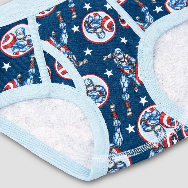 slide 3 of 5, Marvel Boys' Avengers 5pk Briefs - 6, 5 ct