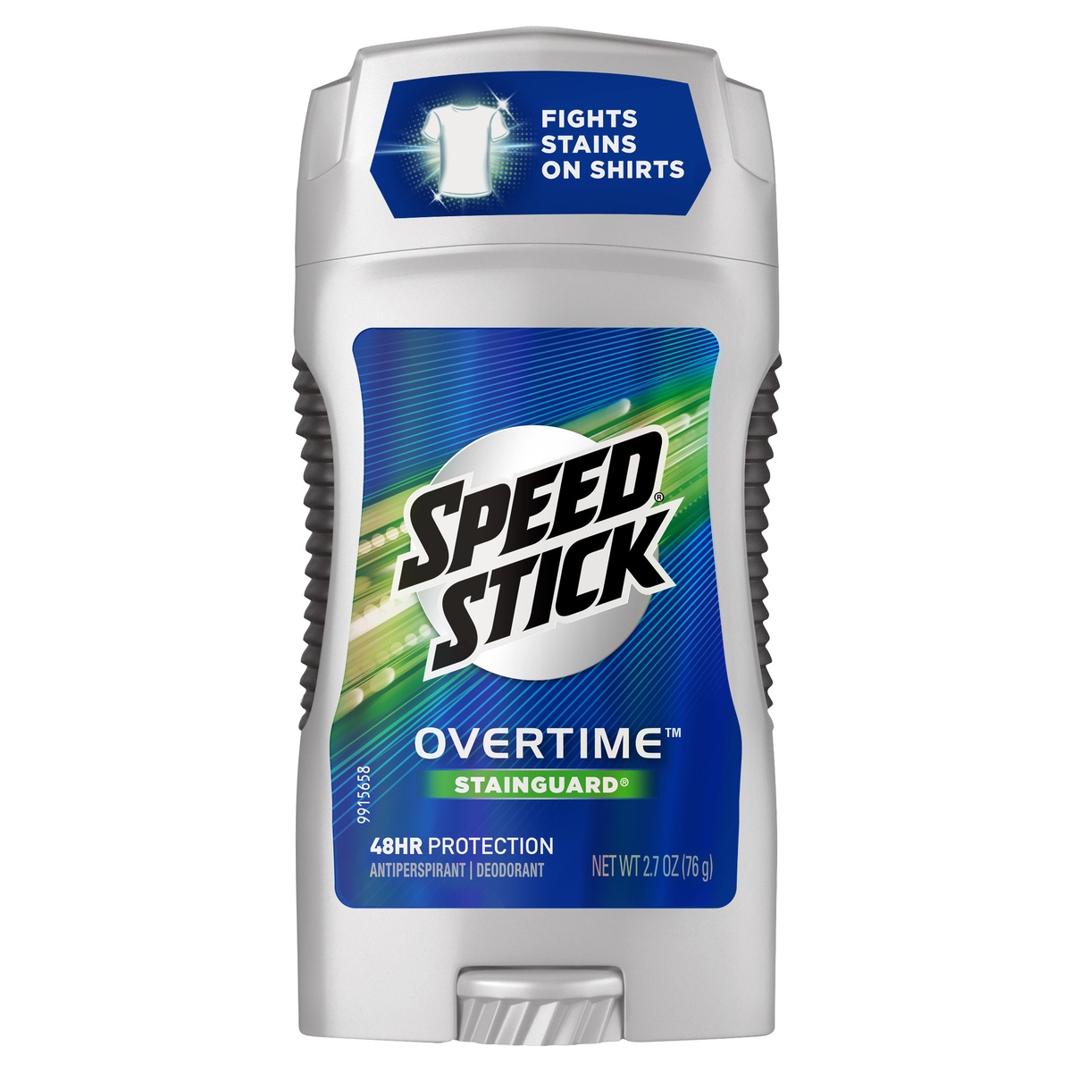 slide 5 of 5, Mens Speed Stick Overtime Stainguard Fresh Antiperspirant Deodorant, 2.7 oz