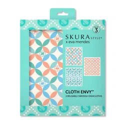 Skura Style x Eva Mendes Swedish Dish Cloth - Pattern - 3pk