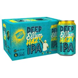 Deep Ellum Brewing Co. Deep Ellum Hazy IPA Beer - 6pk/12 fl oz Cans