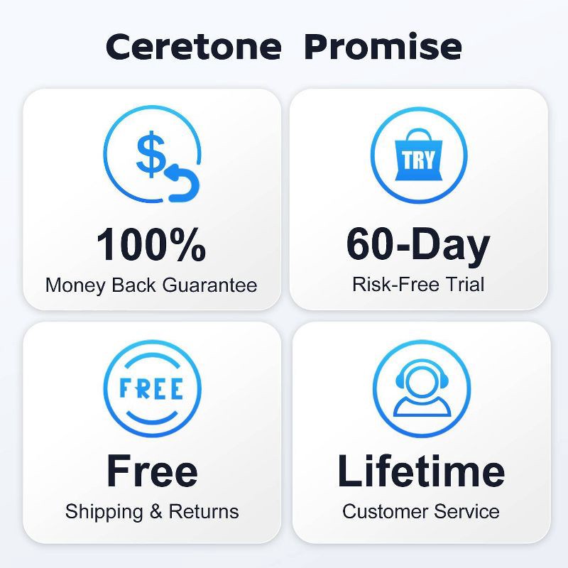 slide 13 of 14, Ceretone OTC Hearing Aids - Style, 1 ct
