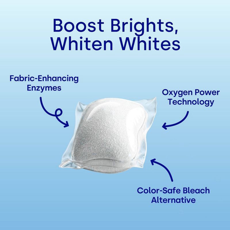 slide 3 of 10, Dropps Laundry Oxi Booster Whitener & Stain Remover Biobased Detergent Pods - Unscented - 25ct, 25 ct