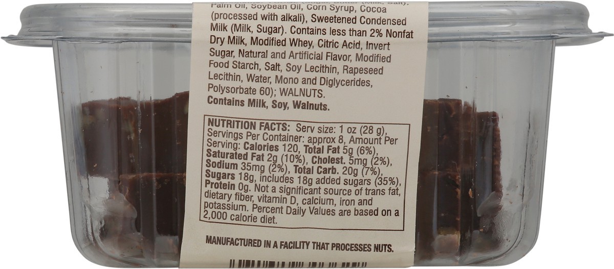 slide 10 of 10, King's Kings Choc Walnut Fudge, 1 ct