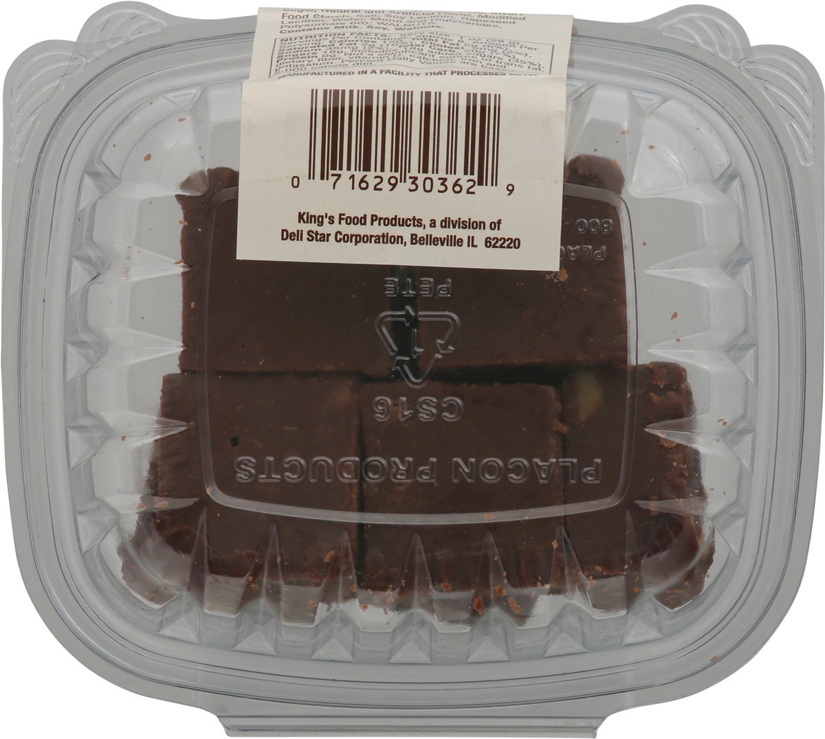 slide 2 of 10, King's Kings Choc Walnut Fudge, 1 ct