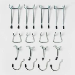 16ct Pegboard Hooks Kit - Brightroom™