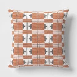 Square Heritage Geo Pillow - Threshold™