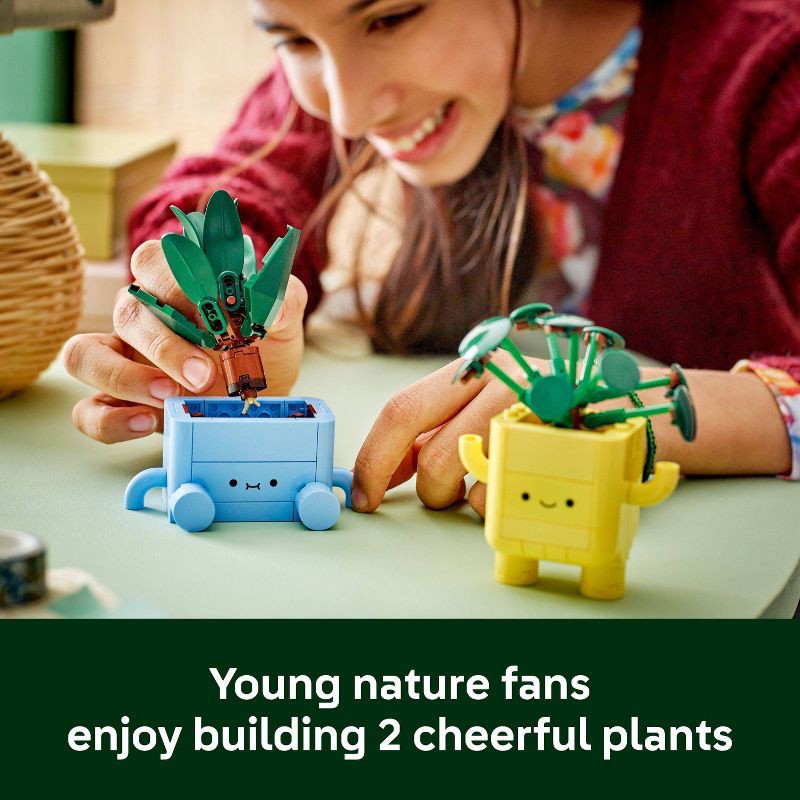 slide 2 of 7, LEGO Botanicals Happy Plants Toy for Kids 9+ 10349, 1 ct