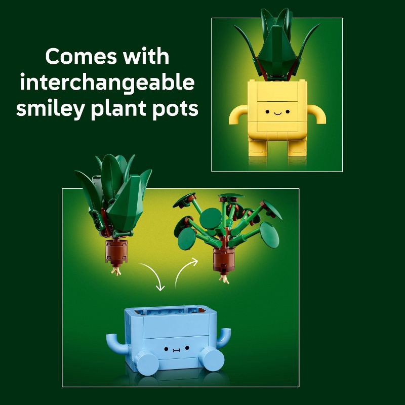 slide 4 of 7, LEGO Botanicals Happy Plants Toy for Kids 9+ 10349, 1 ct