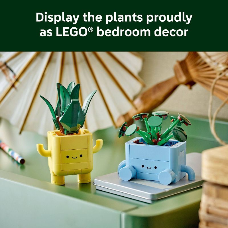 slide 5 of 7, LEGO Botanicals Happy Plants Toy for Kids 9+ 10349, 1 ct