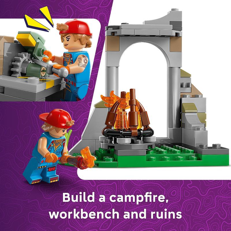 slide 3 of 6, LEGO Fortnite Peely & Sparkplug's Camp Toy 77075, 1 ct