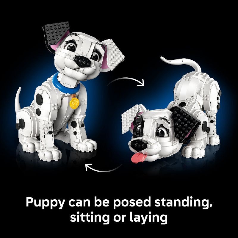 slide 2 of 6, LEGO Disney 101 Dalmatians Puppy DIY Building Kit for Adults 43269, 1 ct