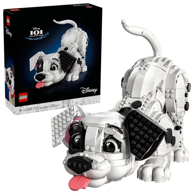 slide 1 of 6, LEGO Disney 101 Dalmatians Puppy DIY Building Kit for Adults 43269, 1 ct