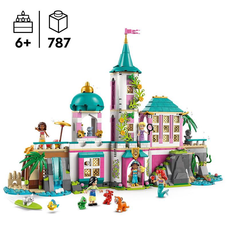 slide 2 of 5, LEGO Disney Princess Castle & Royal Pets, 6+ 43267, 1 ct